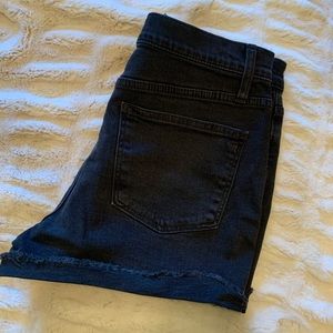 Madewell super high rise shorts